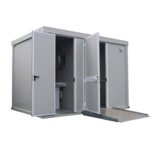 Modulo Sanitario PMR con WC e Doccia
