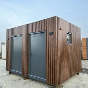 Modulo Sanitario con Doccia e WC Separati